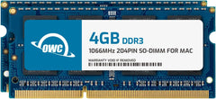 OWC 8GB Kit (2x 4GB) DDR3 1066 MHz PC3-8500 SO-DIMM RAM Geheugen