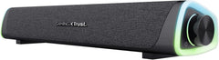 Trust GXT 620 Axon RGB Verlichte Soundbar - 12W Piekvermogen - Zwart