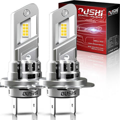 OUSHI H7 LED Koplamp Lampen - 20.000 LM - 6500K Xenon Wit - Set van 2