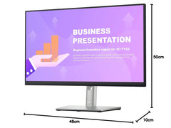 Dell 24 USB-C HUB Monitor - P2422HE zonder voet - 60,5cm (23.8), zwart