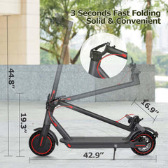 Elektrische step 8,5" opvouwbare elektrische scooter voor volwassenen / 10,4 Ah klasse A-batterij/Bereik 25~35 km/APP-verbinding, elektrische voor volwassenen