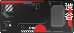 GXTrust Muismat Japan XXL Gaming Mouse Pad 900x400mm Gestikte Randen, Zwart