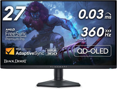 Dell Alienware AW2725DF - 27 inch QD-OLED QHD Gaming Monitor 360Hz
