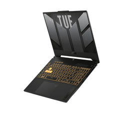 ASUS TUF Gaming F15 FX507ZV4 Gaming-laptop, 39,6 cm (15,6 inch), Full HD, 144 Hz, Intel Core i7-12700H, 16 GB RAM, 1 TB SSD, RTX 4060-8 GB, zonder besturingssysteem, grijs, Spaans QWERTY-toetsenbord