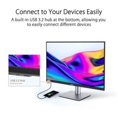 ASUS ProArt Display PA248CRV Professional Monitor – 24.1-inch, IPS, 16:10, WUXGA (1920 x 1200), 97% DCI-P3, Color Accuracy ΔE < 2, Calman Verified, HDR-10, USB-C PD 96W