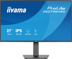 iiyama XB2796HSC-B1 27" IPS, 4-zijdige slanke bezel, 3ms, 1920x1080, 144Hz, 1x HDMI,1 x USB-C 65W PD, 2 x USB-hub, 150mm HAS