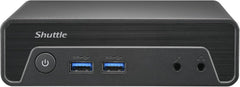 Shuttle Nano PC NE10N, Intel N 100, 1x HDMI, 1x DP, 6x USB, 1x LAN, fanless, 24/7 permanent operation, incl. VESA