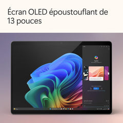 Microsoft Surface Pro | Copilot+ PC | 13 inch OLED Touchscreen | Snapdragon® X Elite (12 kernen) | 16 GB RAM | 256 GB SSD | nieuwste model, 11e editie | zwart | exclusief op Amazon