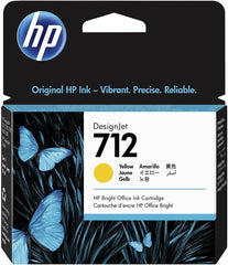 HP 712 (3ED69A) Inktcartridge Geel - 29 ml