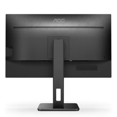 AOC 24P2QM - 24 inch FHD monitor, in hoogte verstelbaar (1920x1080, 75 Hz, VGA, DVI, HDMI, DisplayPort, USB-hub) zwart