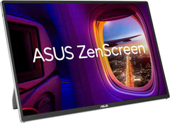 ASUS ZenScreen OLED MQ16FC Draagbare monitor (16-inch 16:10 WUXGA (1920 x 1200) OLED-paneel, Power Pass Through, Auto Rotate, Statief, USB Type-C, mini-HDMI, 95% DCI-P3, Flicker Free, Low Blue Light)