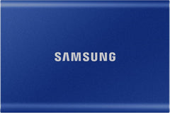Samsung T7 Portable SSD - 1 TB - USB 3.2 Gen.2 External SSD Blauw (Indigo Blue), (MU-PC1T0H/WW)