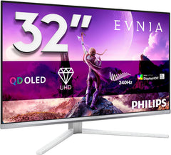 Philips Evnia 32M2N8900 - 32 Inch 4K UHD OLED Gaming Monitor - 240Hz - Wit