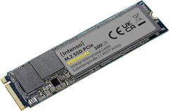 Intenso 500 GB M.2 SSD PCIe Premium, tot 2100 MB/s, harde schijf (PCI Express Gen.3x4 NVMe 1.3, Solid State Drive)