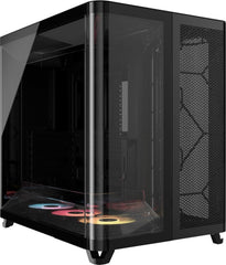 CORSAIR AIR 5400 RS-R ARGB Mid-Tower Panoramic PC-kast – Zwart