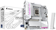 GIGABYTE B860M AORUS ELITE WIFI 6E ICE Moederbord - LGA 1851, DDR5