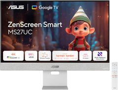 ASUS ZenScreen MS27UC - 27 Inch 4K UHD Smart Monitor - IPS - Google TV