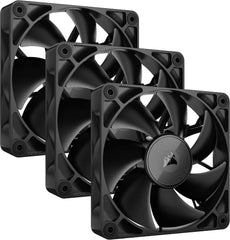 Corsair iCUE LINK RX120 120mm PWM Ventilator Triple Pack met Hub - Zwart
