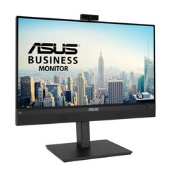 ASUS BE24ECSNK Video Conferencing Monitor – 24 inch (23.8 inch viewable), Full HD, IPS, Frameless, Full HD Webcam, Mic Array, AI Noise-canceling, Zoom Certified, Face Auto Exposure, USB-C Docking