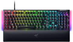 Razer BlackWidow V4 - Mechanisch gaming-toetsenbord met Chroma RGB (groene mechanische schakelaars, 6 speciale macrotoetsen, Doubleshot ABS-toetsenborddoppen) QWERTY US-Layout | Zwart