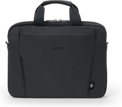 DICOTA D31304-RPET Eco Slim Case BASE 13-14.1 - functionele notebooktas met beschermvoering, Zwart