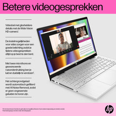 HP Pavilion x360 2-in-1 Laptop 14-ek0615nd | 14" Full HD IPS Touchscreen | Intel Core i3-1215U | 8GB RAM | 256GB SSD | Windows 11 | B&O Audio | Silver | Convertible Laptop | QWERTY Toetsenbord