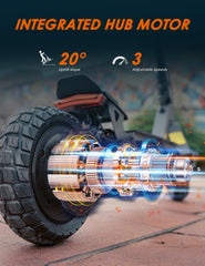 Kukirin G2 Elektrische step voor volwassenen, motor 800 W, accu 48 V, 15 Ah en looptijd tot 55 km, draagbare opvouwbare step met HD-lcd-touchscreen, elektrische step voor volwassenen, offroad