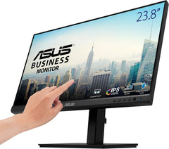 ASUS BE24ECSBT Multi-touch Monitor – 24 inch (23.8 inch viewable), FHD (1920x1080), 10-point Touch, IPS, USB-C with Power Delivery, HDMI, DisplayPort Daisy Chain, Height Adjustable