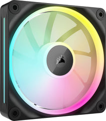 Corsair iCUE LINK LX120 RGB 120mm PWM Behuizingsventilator - Zwart