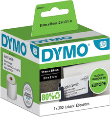 Dymo S0929100 Afspraak- en Naambadge Labels 51 x 89 mm - 300 stuks