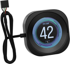 CORSAIR NAUTILUS RS LCD-module – Voor NAUTILUS RS en NAUTILUS RS ARGB AIO CPU-koelers – 2,1-inch IPS LCD-scherm, eenvoudige installatie zonder gereedschap – Zwart