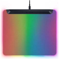 Razer Firefly V2 Pro - RGB verlichte gaming muismat - Geïntegreerde USB-poort (15 Zone LED-verlichting, Micro-geëtst gestructureerd oppervlak voor optimale tracking, Afneembare USB-C-kabel) Zwart