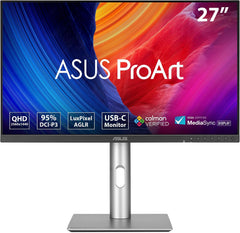ASUS ProArt PA278CFRV 27 Inch QHD Monitor - IPS, 100Hz & 96W USB-C
