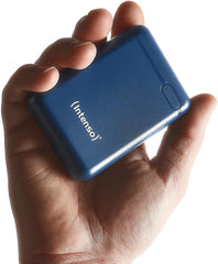 Intenso 7313535 Powerbank XS 10000, externe oplader (10000mAh, geschikt voor smartphone/tablet PC/MP3-speler/digitale camera) blauw