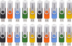 Intenso Basic Line USB 2.0 Stick 4GB - 20 Stuks Voordeelverpakking (Multicolor)