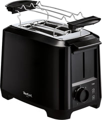 Tefal Uno TT1408 Broodrooster - 2 Sleuven - Broodjesopzetstuk - Zwart