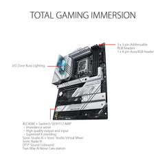 ASUS ROG Strix Z790-A Gaming WiFi D4, Intel® Z790 LGA 1700 ATX Motherboard, 16 + 1 Power Phases, DDR4, Four M.2 Slots, PCIe® 5.0, WiFi 6E, USB 3.2 Gen 2x2 Type-C® with PD 3.0 to 30W, Aura Sync RGB