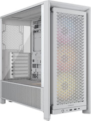 CORSAIR FRAME 4000D RS ARGB Modulaire Mid–Tower ATX PC–behuizing – Wit