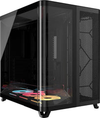 CORSAIR AIR 5400 LX-R RGB iCUE LINK Miditower PC-Behuizing – Zwart