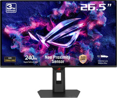 ROG Strix OLED XG27AQDMES Gaming-monitor (27 inch (26,5 inch zichtbaar) 1440p QD-OLED, 240 Hz, 0,03 ms, Neo Proximity Sensor, ASUS OLED Care Pro, G-SYNC compatibel, 99% DCI-P3, DisplayWidget Center)