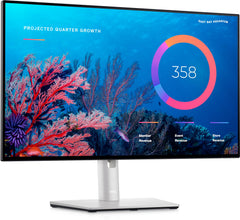 Dell U2422HE UltraSharp USB-C 24" Full HD (1920x1080) Monitor, 60Hz, IPS, 5ms, 100% sRGB, 3x USB-C, 2x DisplayPort, HDMI, 4x USB, RJ45, 3 Jaar Garantie, Zilver