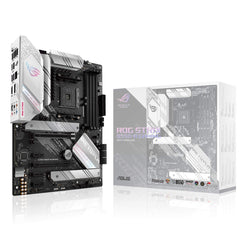 ASUS ROG STRIX B550-A GAMING - AMD Ryzen AM4 ATX Motherboard (PCIe 4.0, 14 Power Phases, Intel 2.5GB Ethernet, 2xM.2, Noise Cancelling Microphone with IA, USB 3.2 Gen 2, Aura Sync RGB)